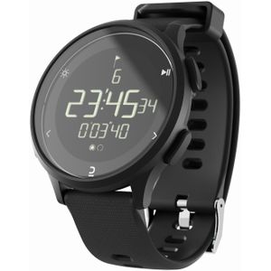 Hardloophorloge met stopwatch w500m zwart