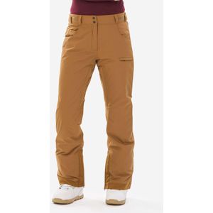 Waterdichte snowboardbroek voor dames snb 500 camel