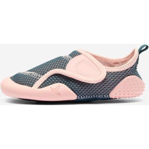 Antislip en ademende gymschoenen voor kinderen blauw roze