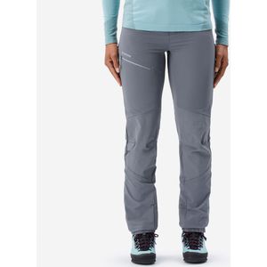 Broek voor bergsport dames alpinism light evo lichtgrijs