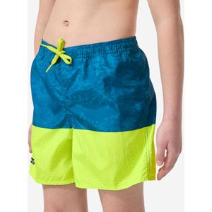 Zwembroek jongens blauw/geel