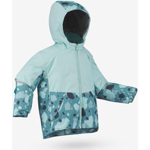 Ski-jas 500 - Kinderen - Blauw - Warm en Waterdicht