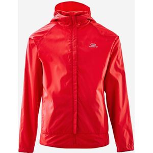Windjack voor atletiek kinderen club rood