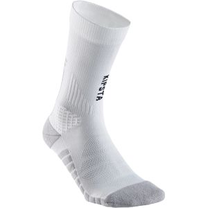 Korte voetbalsokken mid socks wit