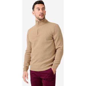 Golftrui mw500 voor heren beige