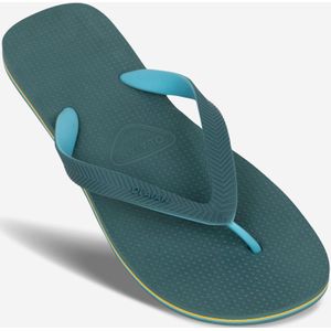 Heren teenslippers 500 eendengroen