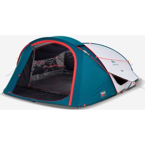 Pop up tent xl - 3 personen - 2 seconds - fresh & black