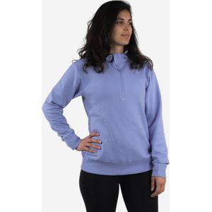 Warme hardloophoodie dames run 500 paars