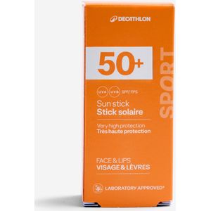 Hydraterende en beschermende 2-in-1 zonnebrandstick spf 50+