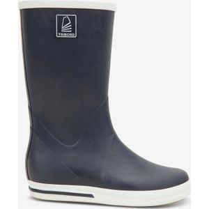 Zeillaarzen voor volwassenen 500 regenlaarzen rubber marineblauw