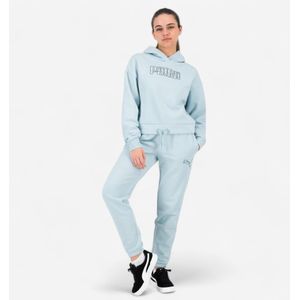 Joggingbroek voor fitness dames blauw