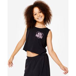 Soepele korte danstop voor modern jazz voor meisjes