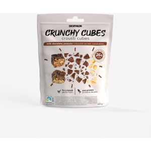 Eiwitsnack crunchy cubes chocolade pinda's 40 gram