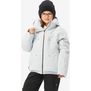 Ski-jas 500 meisjes 6-14 jaar gewatteerd grijs