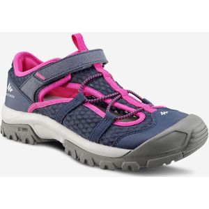 Wandelsandalen voor kinderen mh150 tw maat 28 tot 39 blauw/roze