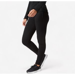 Joggingbroek voor fitness dames slim fit 520 zwart