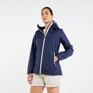 Zeiljas regenjas voor dames sailing 100 marineblauw