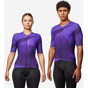 Fietsshirt racer 2 uni violet
