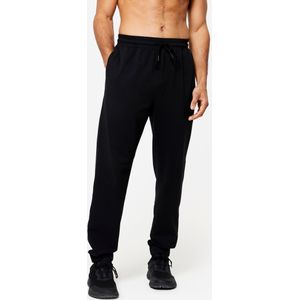 Joggingbroek regular fit heren zwart