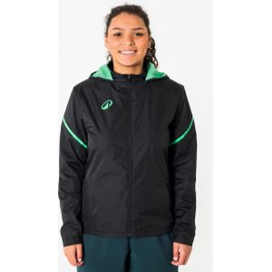Voetbalregenjack viralto zwart/groen