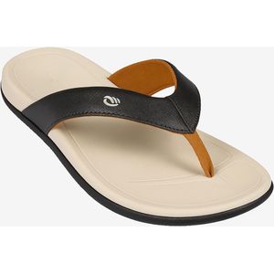 Dames teenslippers 950 zandkleur