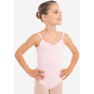 Balletpakje met smalle bandjes voor meisjes lichtroze