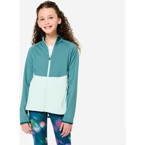 Vestje voor meisjes blauw/mintgroen