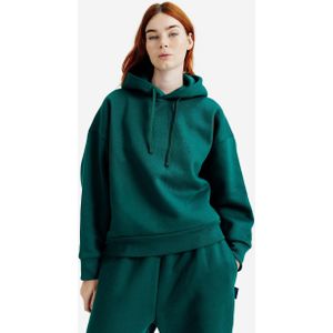 Dameshoodie elementals groen