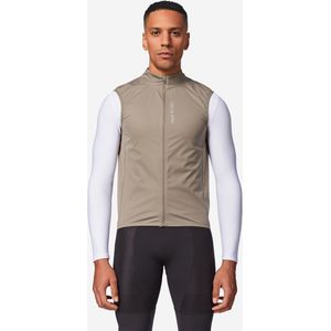 Mouwloos windjack rcr voor heren bruin