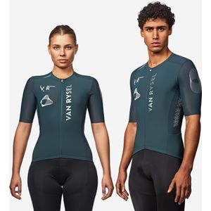 Fietsshirt met korte mouwen racer 2 groen
