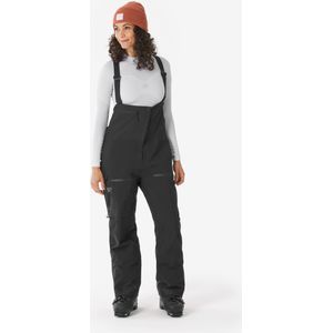 Ademende skibroek voor dames fr900 freeride zwart