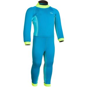 Neopreen zwempak voor baby's en peuters ti warm blauw