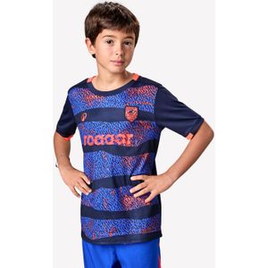Voetbalshirt kind viralto mcroarrr rhino blauw/paars