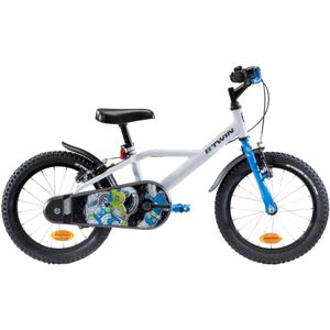 Kinderfiets 16 inch 4.5-6 jaar 500 astronaut