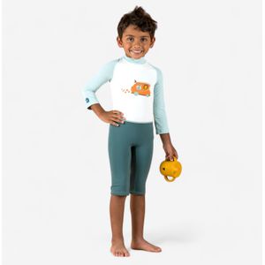 Badpak - Blauw - Uv-werend - Met Lange Mouwen - Voor Peuters/Kinderen