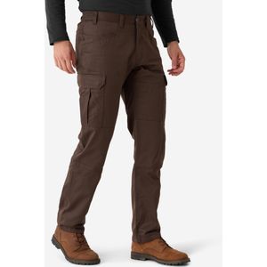 Stevige cargobroek steppe 500 bruin