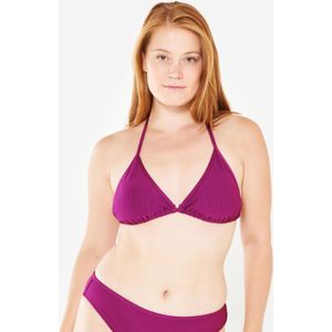 Bikinitop voor surfen dames triangel mae paars