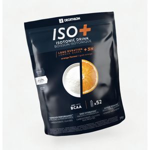 Poeder voor isotone sportdrank iso+ sinaasappel 2 kg