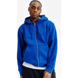 Uniseks sweatvest met rits elementals blauw