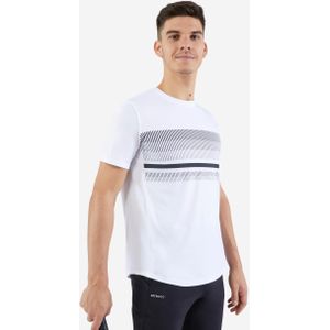 Tennis t-shirt voor heren essential wit