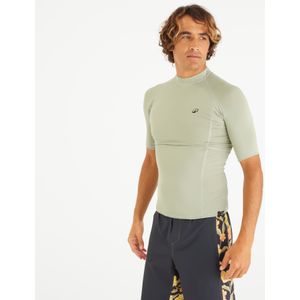 Rashguard - Heren 500 - Korte Mouwen - UPF50+ - Voor Surfen