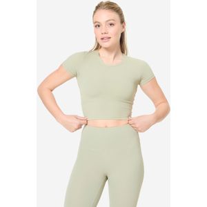 Zacht en rekbaar sportshirt | breathe  collectie | groen