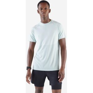 Hardloopshirt voor heren run 500 comfort groen
