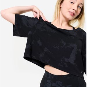 Korte dames t-shirt voor modern jazz