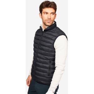 Gewatteerde herenbodywarmer voor golf mw500 zwart