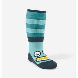 Skisokken 500 voor kinderen blauw