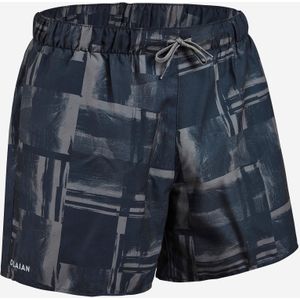 Boardshort voor surfen 100 15" strate zwart