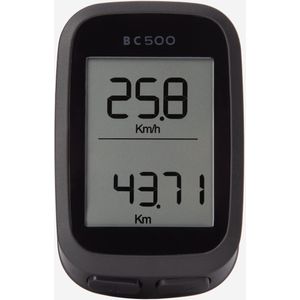 Draadloze fietscomputer bc 500 zwart