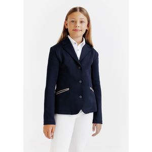 Wedstrijdjas voor ruitersport kinderen 500 marineblauw