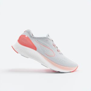 Hardloopschoenen voor dames ks 500 2 grijs/koraalrood